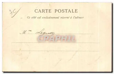 Havre — Palácio de Justiça — E.J. N° 62 — Verso