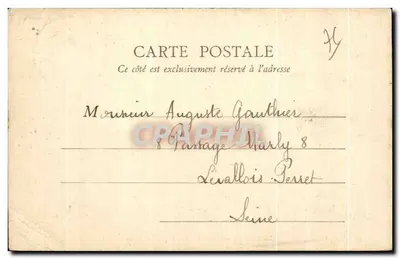 Le Havre — Pomnik Casimira Delavigne — Rewers