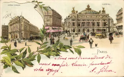 Opéra Comique — Paris — éditeur L. Lix, n°16