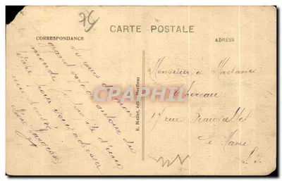 Environs de Rolleville - St-MARTIN-du-BEC (S.-Inf.) - Le Château du Bec — Éditeur E. Meillet, n° 1235 — Rewers