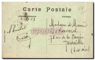 LYON — El Fuerte Saint-Jean — LL — Reverso