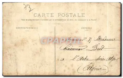 Les Chapieux (hiver) — baraquements militaires — Edition P. F. - Pugin, phot., Bourg-St-Maurice — Achterkant