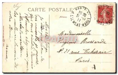 Nice. Vue prise à l'Escalier Lesage — éditeur ÉDITIONS RODIS LEPORAL — Achterkant