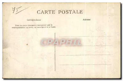 Paryż — Pole Marsa — Widok z Trocadéro — C. L. C. nr 724 — Rewers