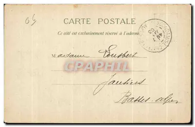 Port — Menton — Artysta H. Guggenheim & Co. Nr 1233 — Rewers