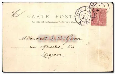 Musée Guimet — éditeur : Paris, n° 19 — Rückseite