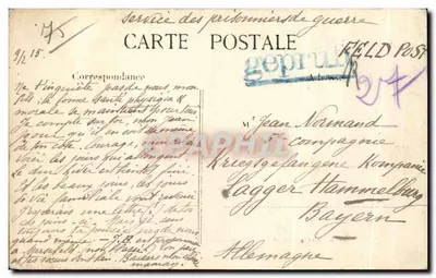 Parigi (XIVe) - La Statua della Giovinezza e della Vecchiaia nel Parco di Montsouris — L. J., Edit., Parigi — Verso