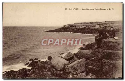 Ilha d'Aix — Os Rochos de Saint-Eulard — L. C.