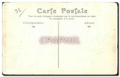 Ruiny Zamku Saint-Cloud — Wydarzenia 1871 — ND Phot — Rewers