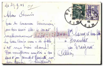 Około BELLEY — Most Lucey — Compagnon, Wydawca w Belley — Rewers