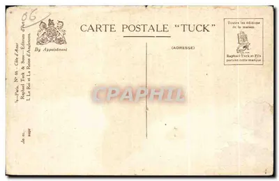 Saint-Jean-Cap-Ferrat — Vue sur S'Hospice — éditeur A.M. (A. M.) — Verso
