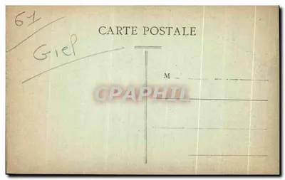 A Aldeia — Giel (Orne) — M. Liatot édit. Putanges (Orne) — Verso