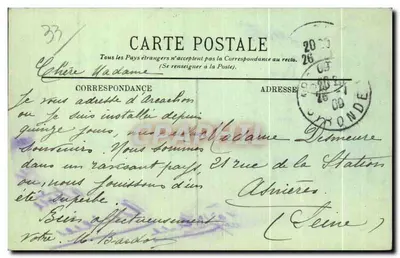 Arcachon — Katedra Świętego Ferdynanda — LL. — Rewers