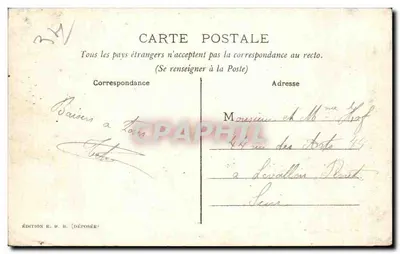 Béziers — Teatr Warieté — Sala widowiskowa — Nowoczesne Galerie — Rewers