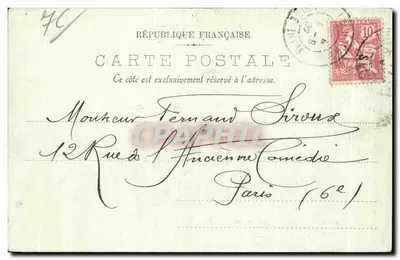 Le Havre — A Entrada do Porto — LL. — Verso