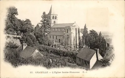 Graville — A Igreja Santa Honória — E.J.