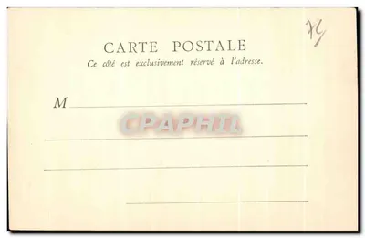 Abbaye de Graville — widok panoramiczny — B.F.R., Paryż — Rewers