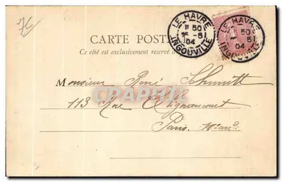 Le Havre — Nieuwe Kapel — Magnouville — Achterkant