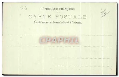 Le Havre — A Igreja de São Vicente de Paulo — LL. — N° 97 — Verso