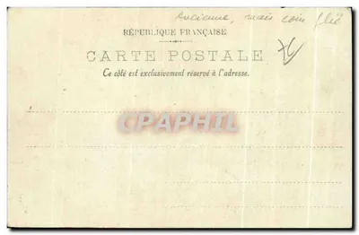Le Havre — Iglesia de Notre Dame y Calle de París — LL. — Reverso