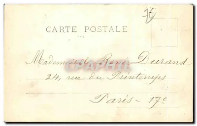 Le Havre — Notre-Dame y la Rue de Paris — N.G. n°27 — Reverso