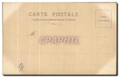 Le Havre — Arsenal Marittimo — Serie N°10, editore B.A.P. (Ufficio d'Arte Postale) — Verso