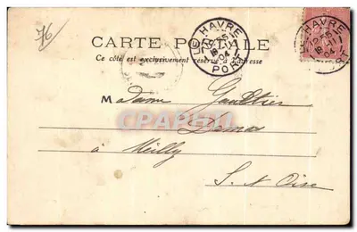 Le Havre — Rue de Mexico en Rue Jules Lecesne — MT 20 — Achterkant