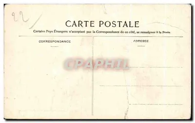 Laon — Ancienne Porte de Soissons — B. G., édit., Laon, n°30 — Rewers