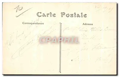Campo de Mailly — Artilharia de Campo — Em Bateria — ND. Fot. — Verso