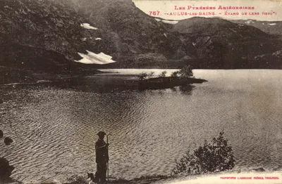 Aulus-les-Bains — Lago de Lers (1890) — Protótipo Labouche Frères, Toulouse