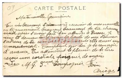 Foix — Zamek Bellissen-Benac — Béatton-Laprie — Rewers