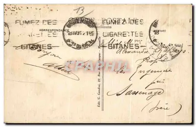 Marseille — Molo Désirade — Wypadek statku — Mireille, n°26 — Rewers