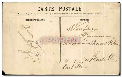 Marseille — Exposition Coloniale — Pavillon de l'Afrique Occidentale Française — L.P. 108 — Verso