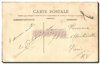 LISIEUX — Vieilles Maisons de la Grande Rue — Éditeur : L'IMPRIMERIE DE LA POSTE — Verso