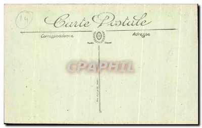 Lisieux — Widok z Punktu Widoku — Wydawca Albert Grante — Rewers