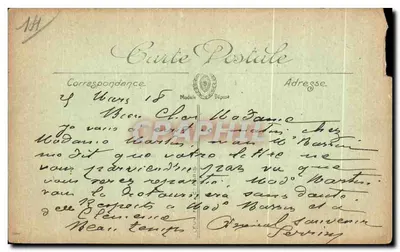 Honfleur — La Lientenance — LL. — n° 158 — Verso