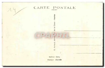 FALAISE — O Castelo (lado norte) — Saby — Verso