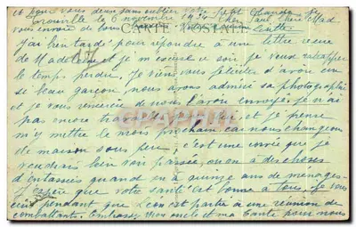 Deauville, a Praia Florida — Praça e Hotel Morny — Loja de Ferragens — Verso
