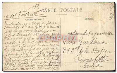 La Ciotat - L'Île verte — vue de voile sur l'île, éditeur L. Bonifay — Verso