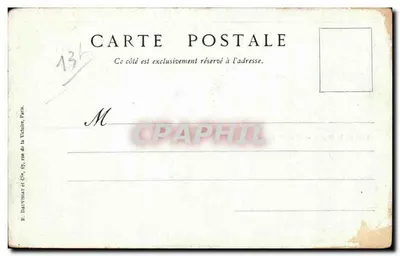 Port de la Ciotat — Vue n° 2 — Cie des Messageries Maritimes — Verso