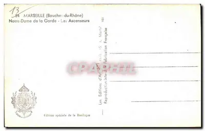 Nossa Senhora da Guarda — Os Elevadores — Edição especial da Basílica — Verso