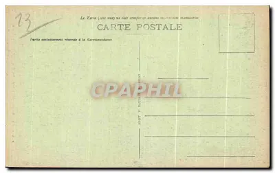 Laugerie Basse — Estação Pré-Histórica dos Pirineus — Vista da escavação das « Marcelilles » — Verso