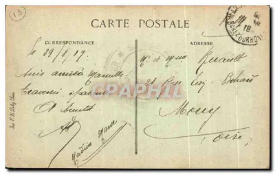 Marseille — La Cannebière — Noveltà, n°109 — Verso