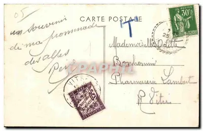 Le Duffre — Widok z Col des Tourettes — L'Épine (Wysokie Alpy) — Wysokość 1769 metrów — Fot. Lume — Rewers