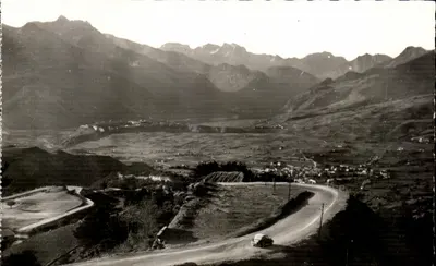 Col de Vars e Les Lacets — Em direção a Guillestre — Alt. 2115 m. — Edições Brun, Barcelonnette