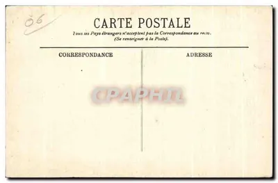 Nice — Park Publiczny — Pomnik 'La Poésie' — LL — Rewers