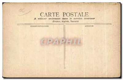 Nice - Municipal Casino — view of the square with promenade and vehicles — publisher Léve R. Paris — Back