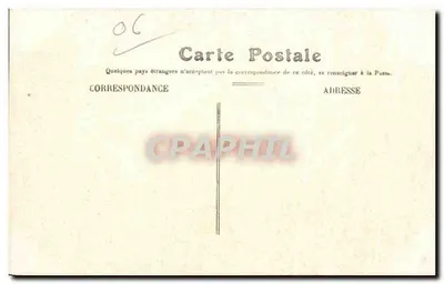 Nizza — Het Casino. De Tuinen. — Uitgave Berton, Nizza, n°17 — Achterkant