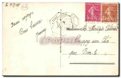 NICE — Widok z Hotele Ruhl — Wydawnictwo Sallez Lafavette, n° 492 — Rewers