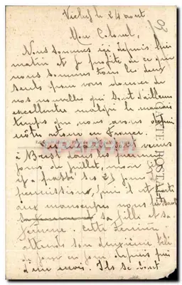 Vichy — Une Entrée du Casino — Éditeur Idéal, n° 312 — Verso
